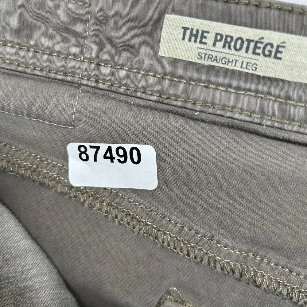 AG ADRIANO GOLDSCHMIED Jeans Mens 34x34 The Protege Stretch Cotton Gray USA VTG